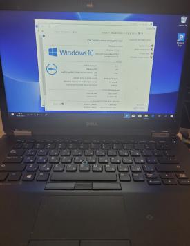 מחשב נייד מחודש  DELL i7(6gen) מחשב נייד יד שניה