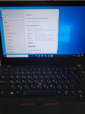 Lenovo T14S i7 (10gen) + 16GB ram  מחשב נייד יד שניה